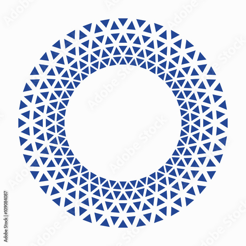 Vector Graphic #Triangle Dot Circle_Japan Style
