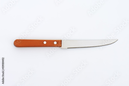 serrated kitchen knife photo