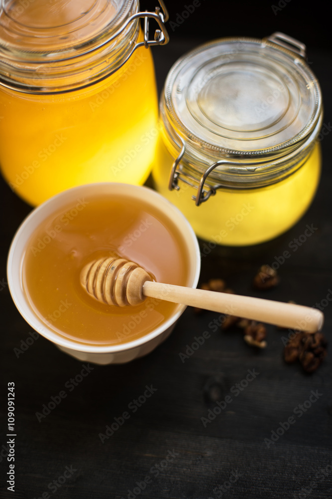 Honey with walnut Honey with walnut