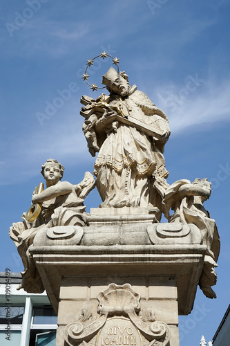 Statue of St. John Nepomucene in Poznan