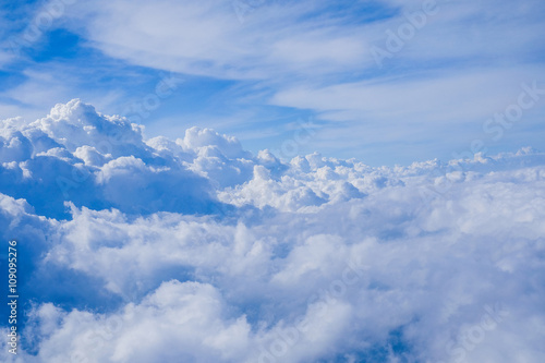 Fototapeta Naklejka Na Ścianę i Meble -  Clouds view from the airplane