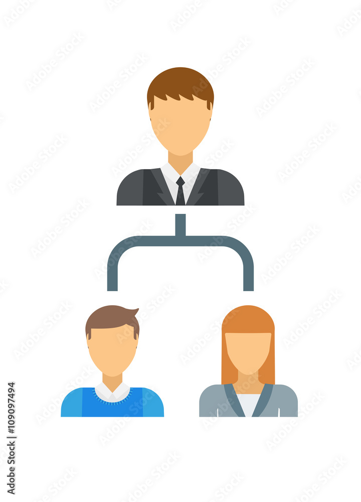 Interesting business structure in pyramid concept, organization, teamwork, chart, team vector Interesting business structure in pyramid concept, organization, teamwork, chart, team vector