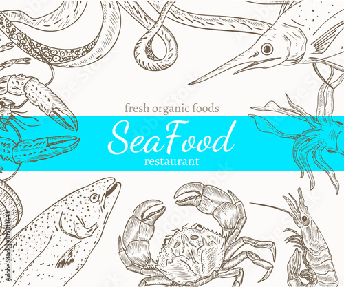 Sea food template