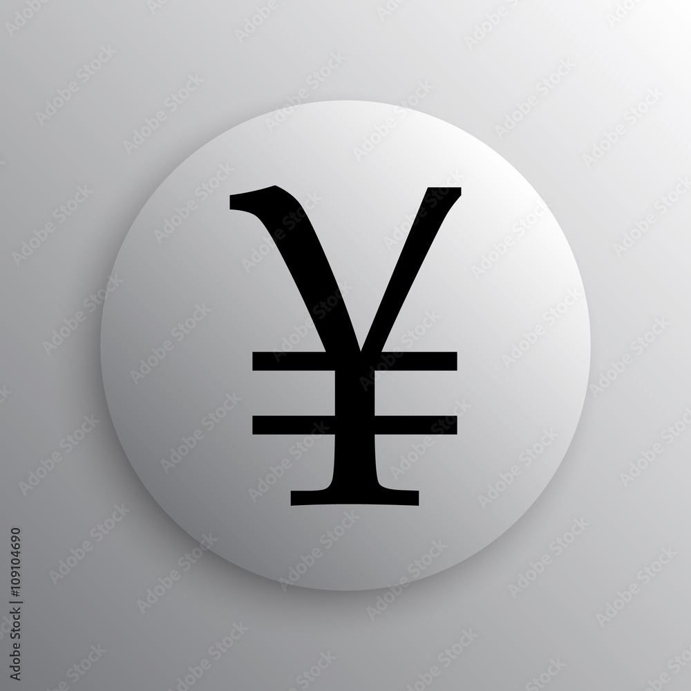 Obraz premium Yen icon