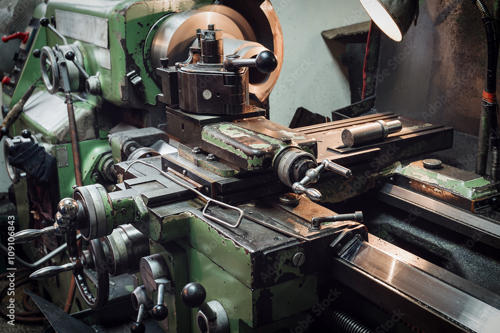 The old machine tool equipment