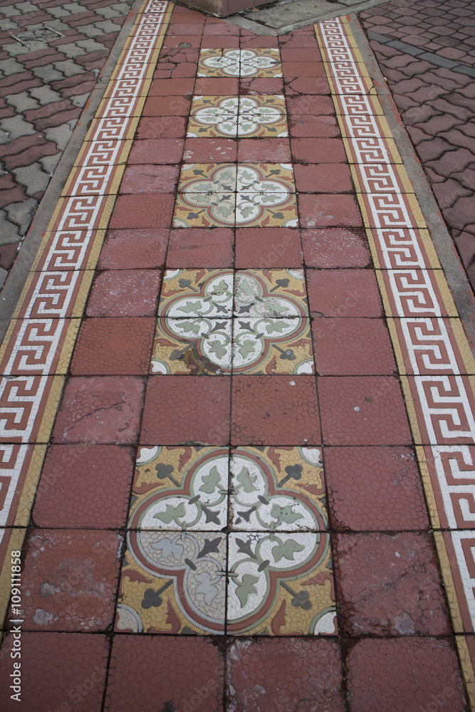 Vintage Tiles on the floor