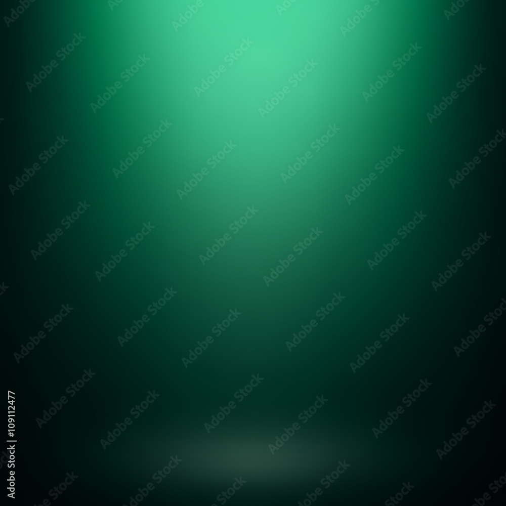 Abstract gradient green, used as background for display your products - Vector Abstract gradient green, used as background for display your products - Vector