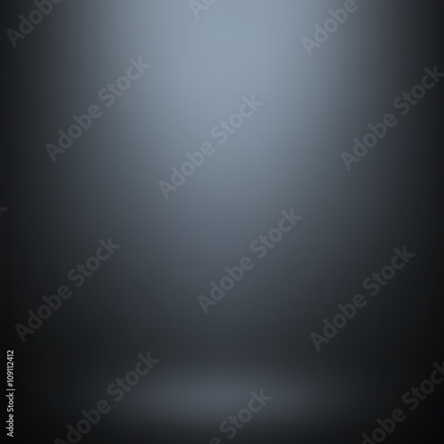 Abstract gradient gray, used as background for display your products - Vector