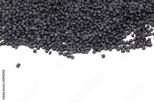 Obraz na płótnie black polymer resins