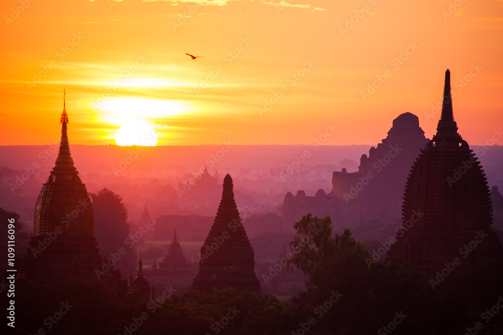 breathtaking scenery, Asia, Myanmar, Bagan
