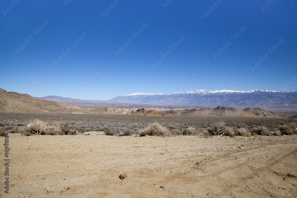 The High Sierra's near Bishop in California