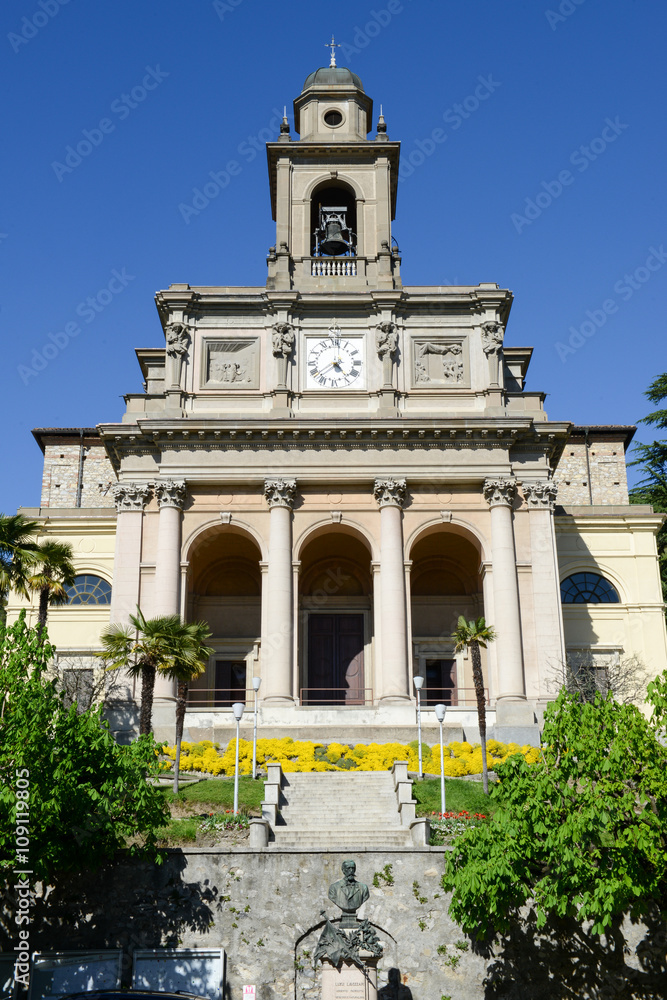 Church of Saint Cosma and Damiano at Mendrisio on Switzerland