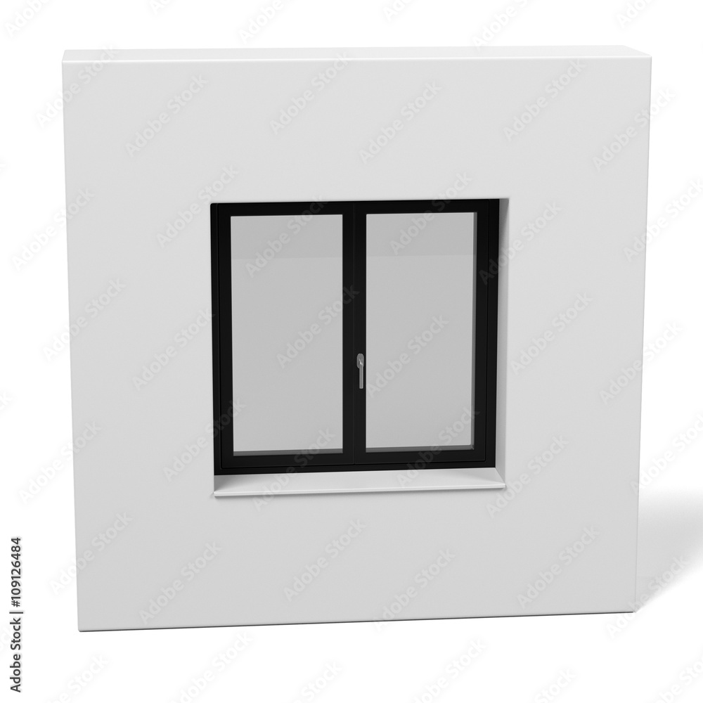 3d rendering of modern window 3d rendering of modern window