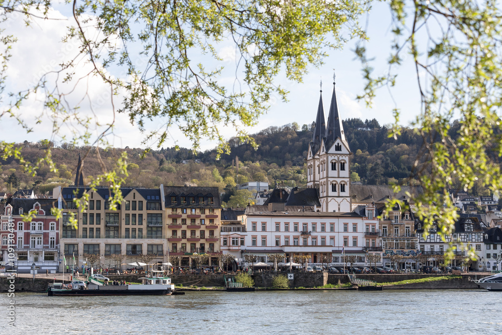 boppard and the rhine river germany