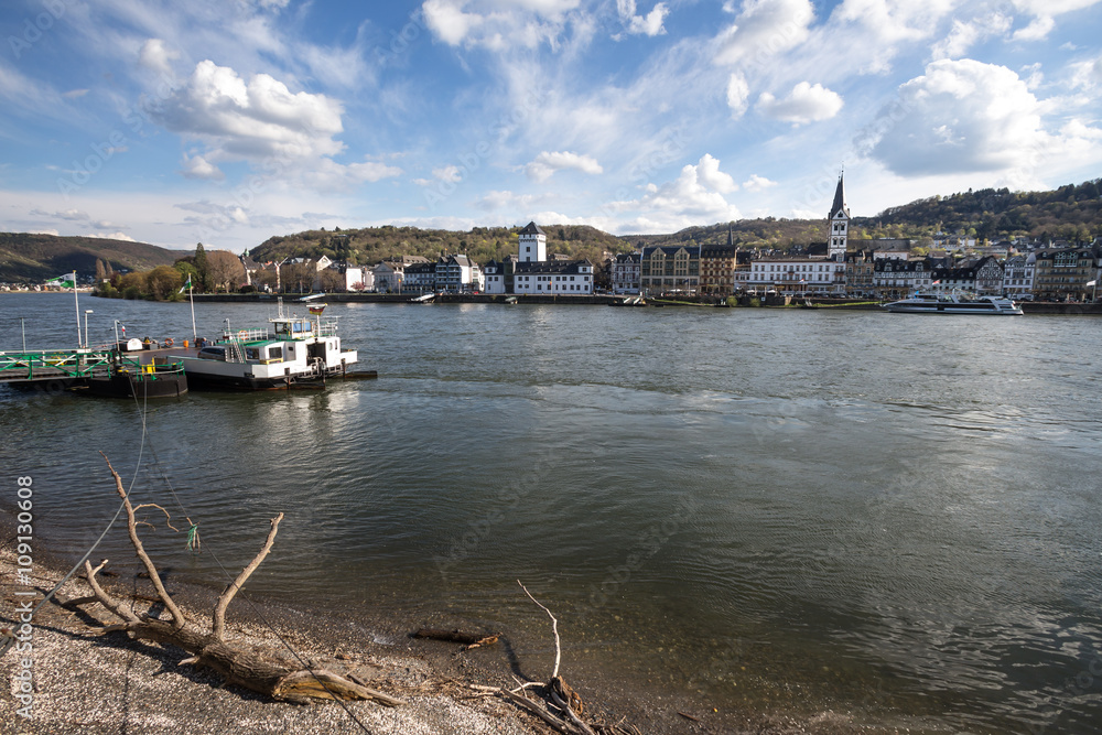 boppard and the rhine river germany