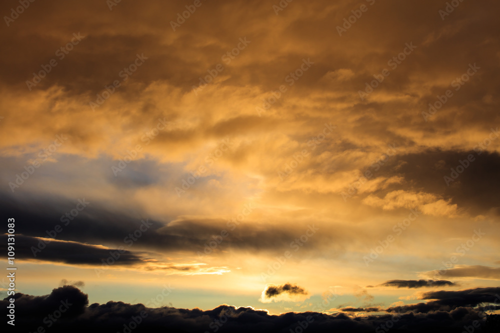 Fototapeta premium Scene of cloudy sky