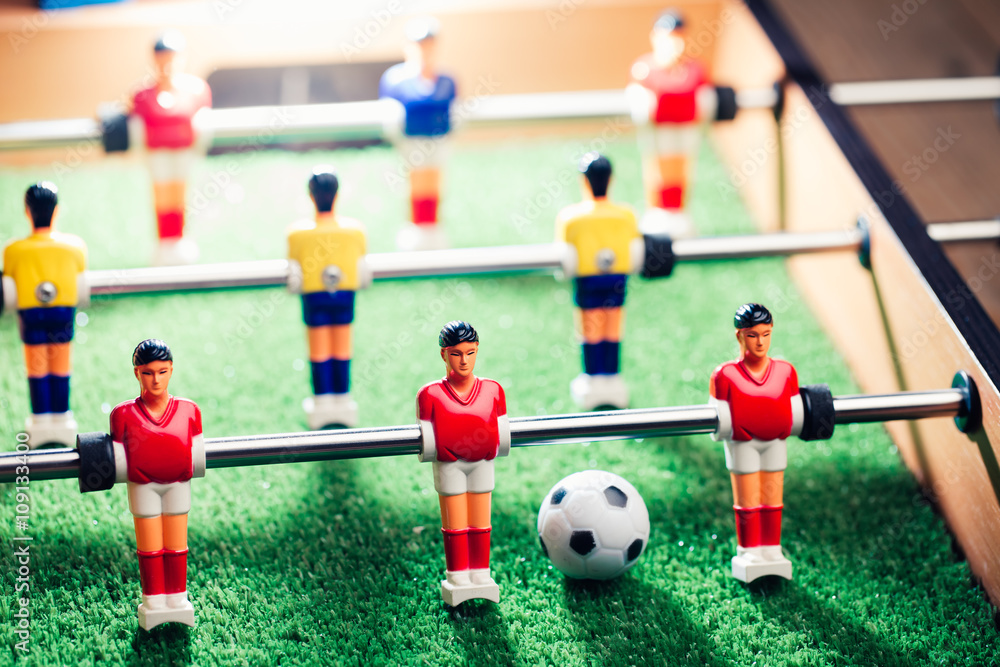 table football game, abstract light table football game, abstract light