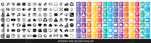 Web icons set