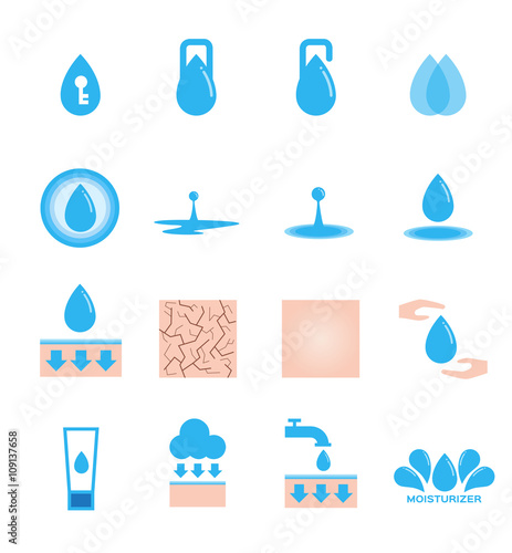 skin, cream, whitening, lotion, drop icon