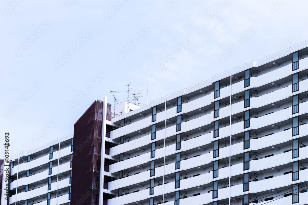 Fototapeta premium Apartment building in Japan