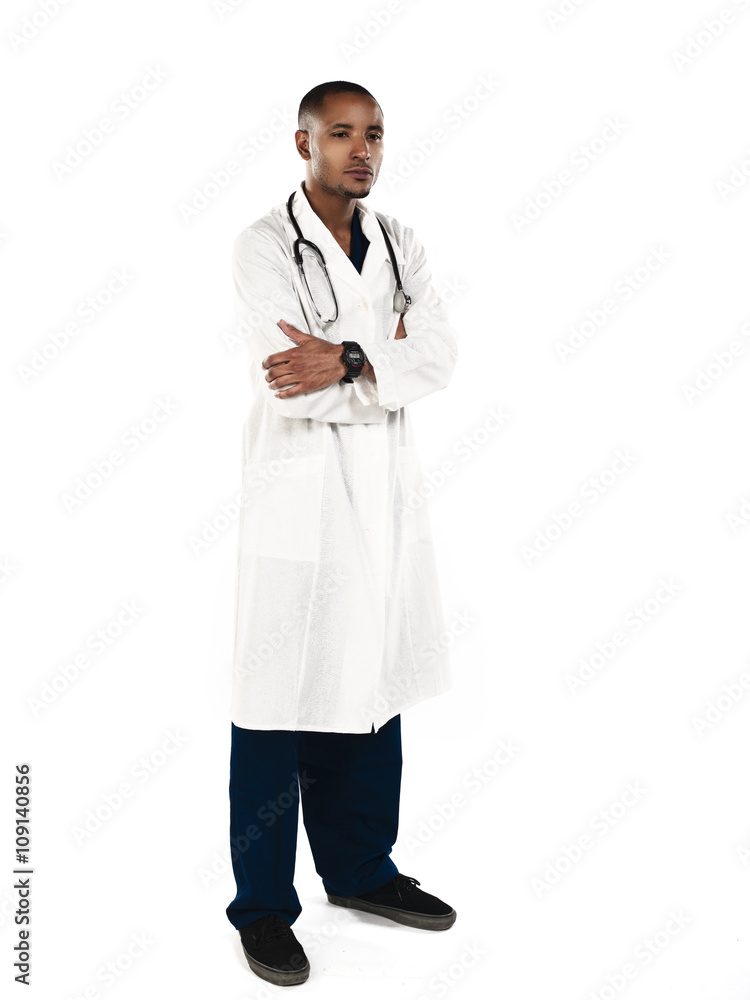 doctor in lab coat doctor in lab coat