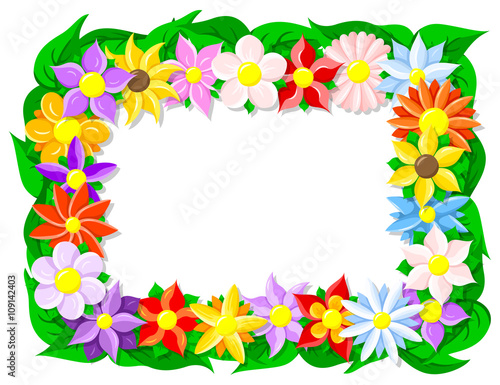 Blumen Rahmen