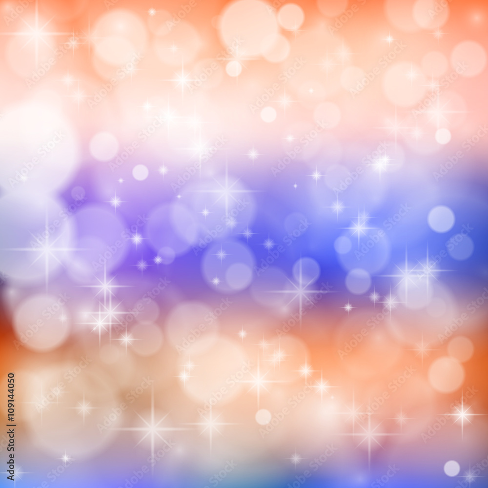 bright glowing particles