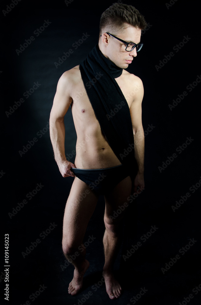 Naklejka premium sexy boy