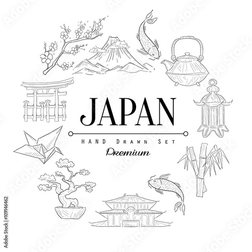 Japan Vintage Sketch