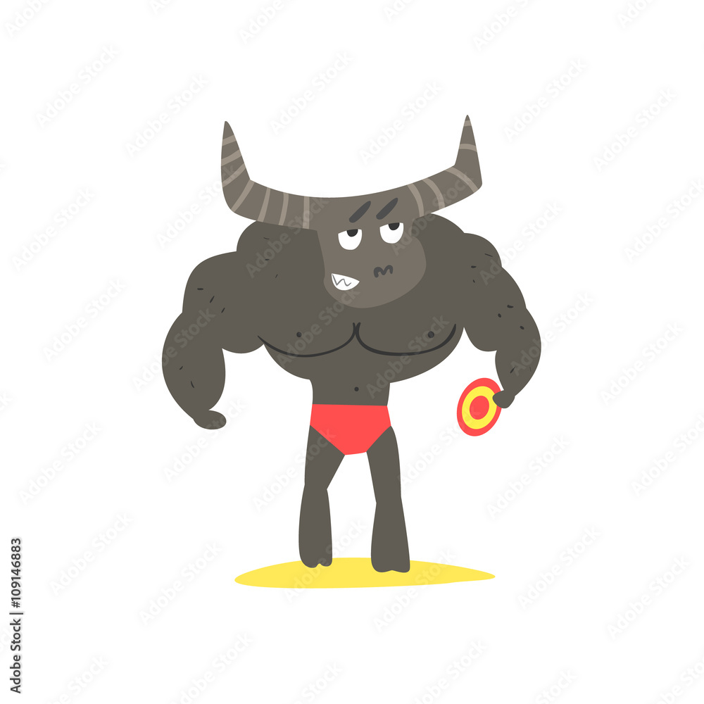 Minotaur Monster On The Beach Minotaur Monster On The Beach
