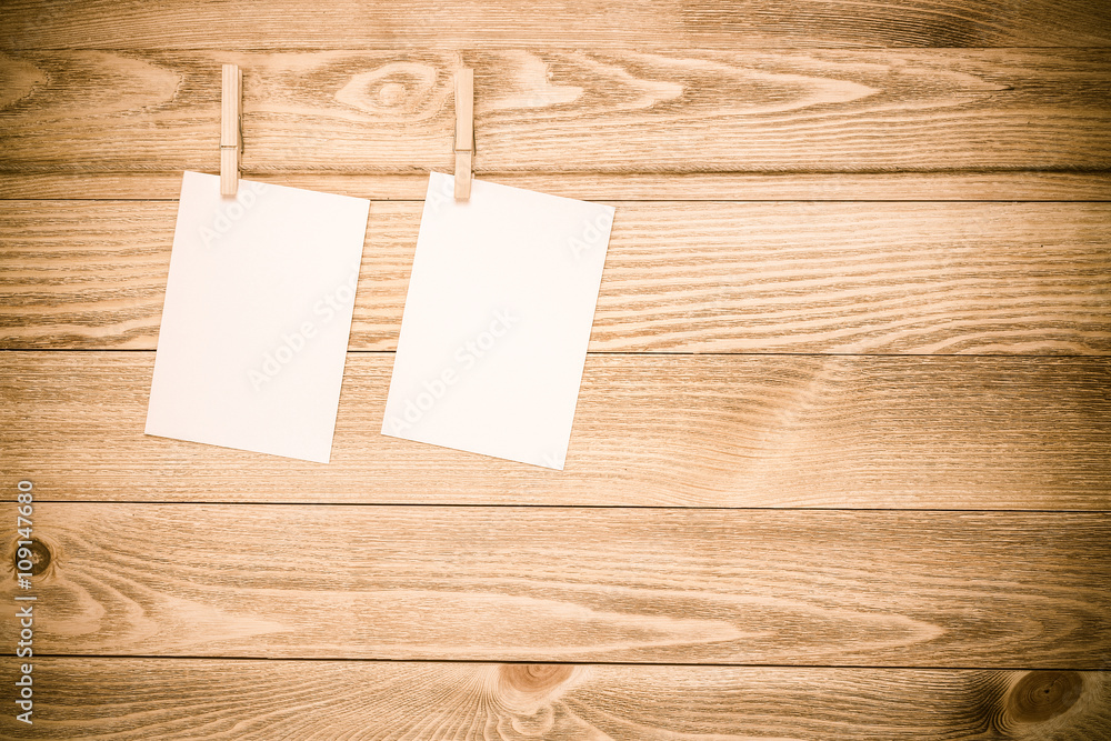 Fototapeta premium Sheets for writing message