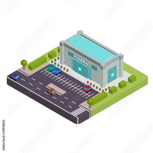 Isometric Hospital