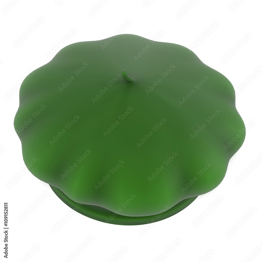 3d renderings of beret hat 3d renderings of beret hat