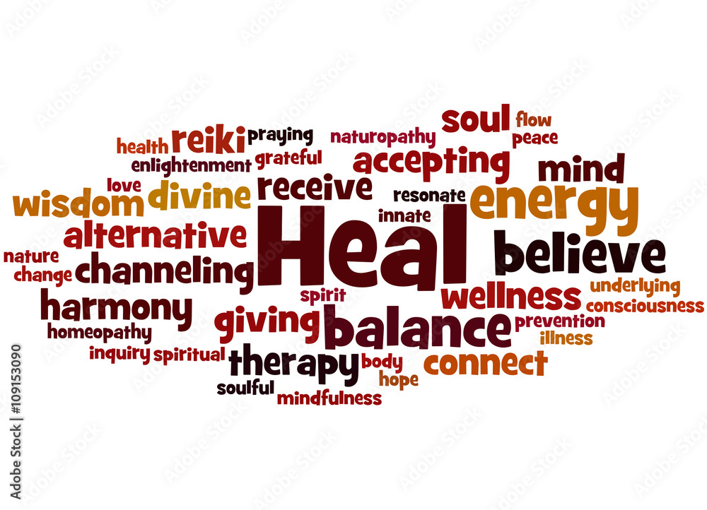 Heal, word cloud concept 8 Heal, word cloud concept 8