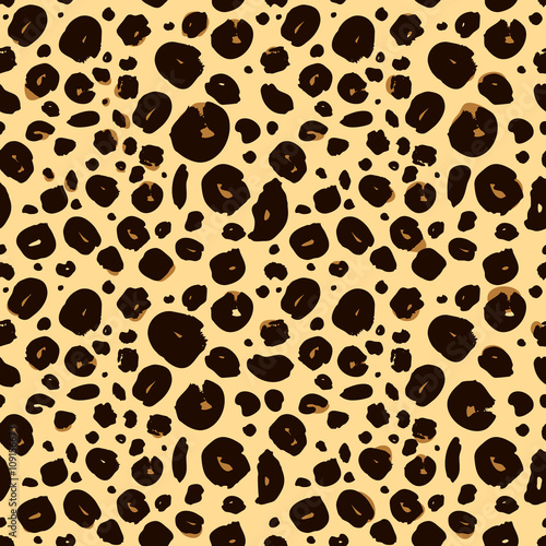 Cheetah seamless pattern / skin texture
