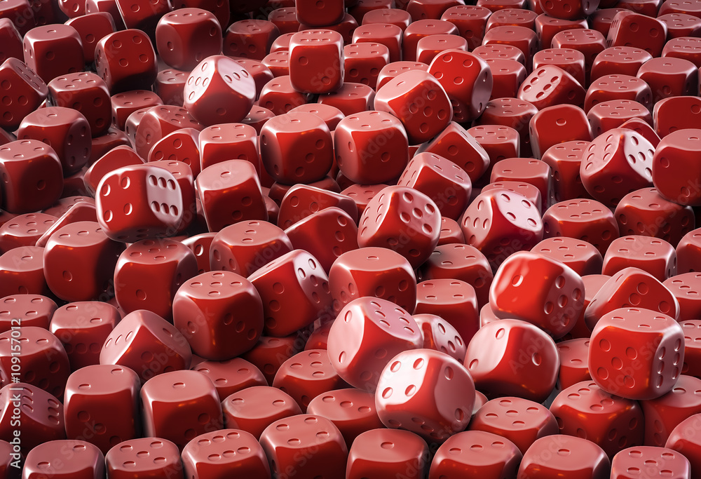 Obraz premium Chocolate dice