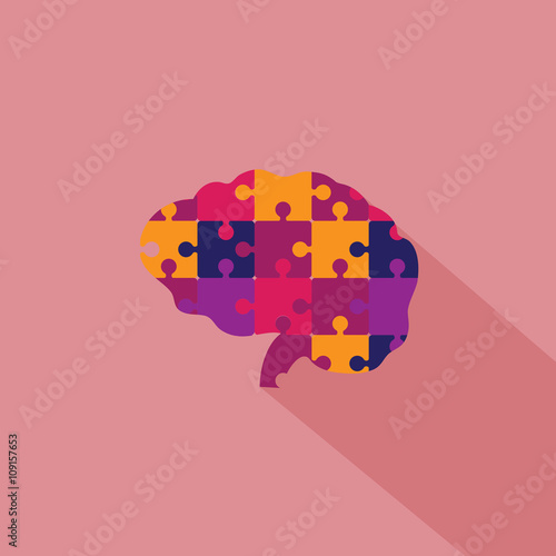 Brain Icon - Vector Illustration