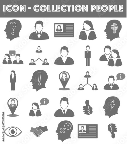 Website Icon Collection ( People / Business)