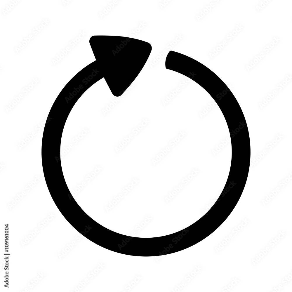 recycle arrow icon black recycle arrow icon black