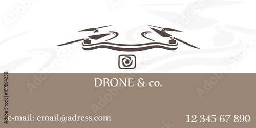 drone business card