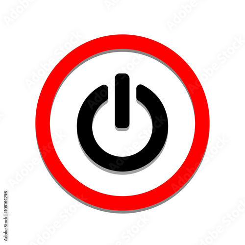 On/Off switch web icon