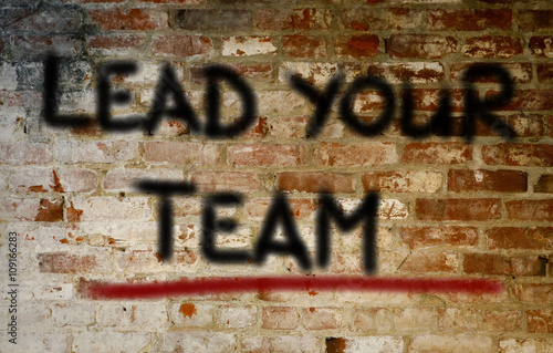 Lead Your Team Concept