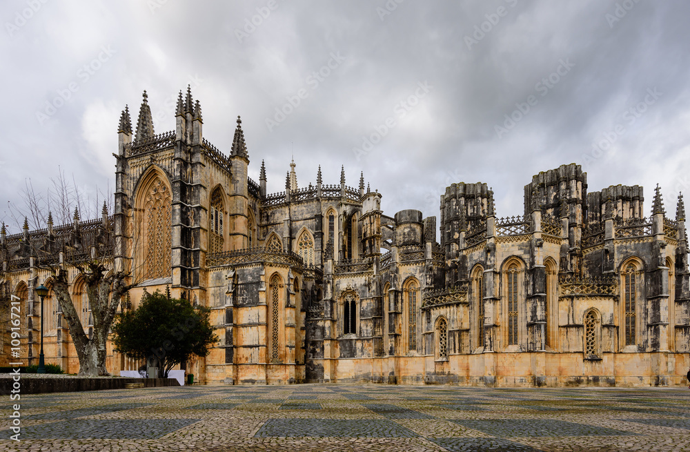 The Monastery of Batalha is a Dominican convent in the civil parish of Batalha, Portugal.
