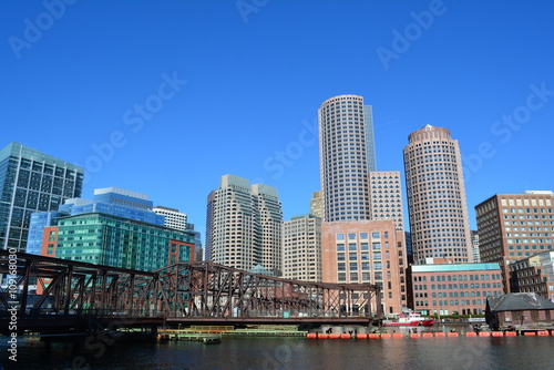 Downtown Boston skyline