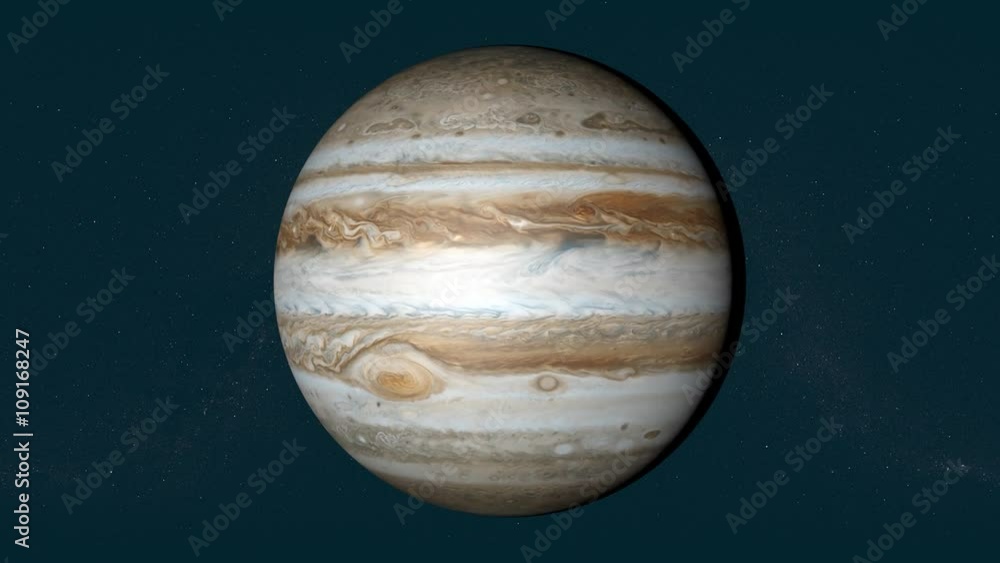 Giove, rotazione, pianeta sistema solare, spazio Giove, rotazione, pianeta sistema solare, spazio