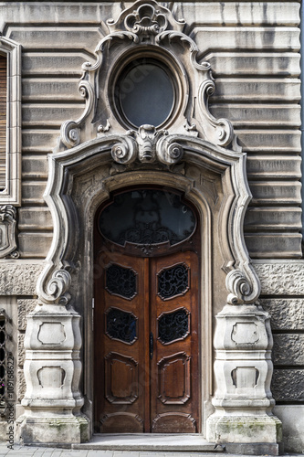 Architectural detail from Belgrade  Serbia