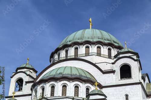 The Serbian Orthodox Christian Church of St Sava , Belgrade, Serbia.