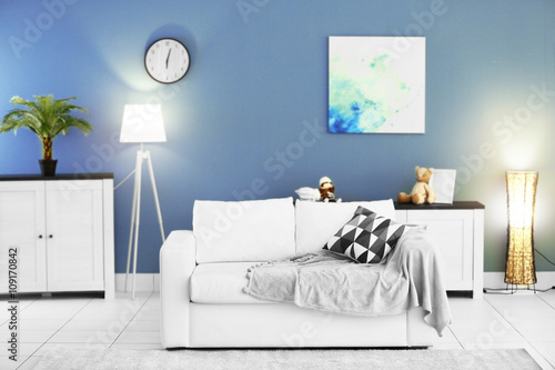 Modern living room interior