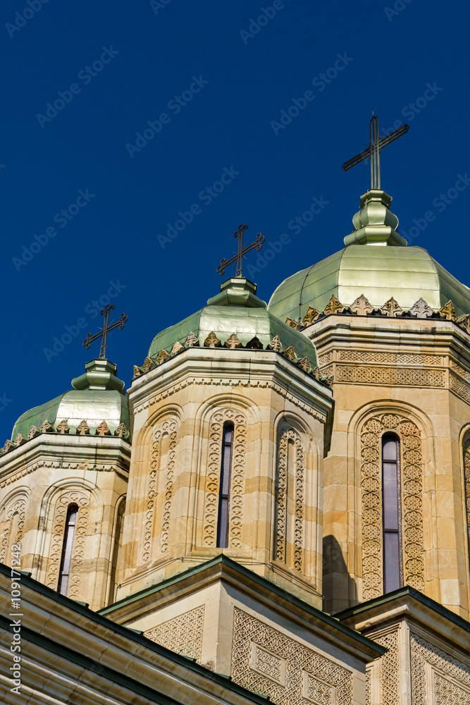 Fototapeta premium Dealul monastery in Dambovita county Romania