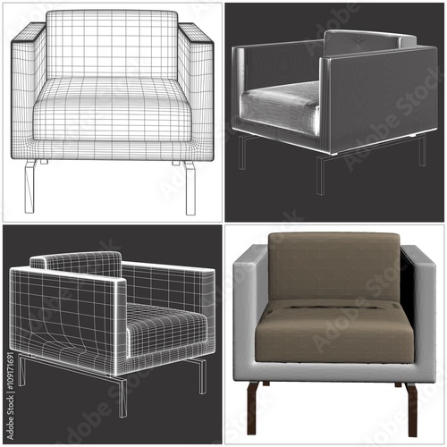 Armchair Vector 